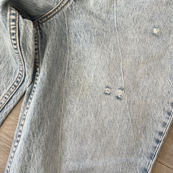 GRLFRND Super High Rise Karolina come back around skinny light blue 28 - Picture 7 of 9